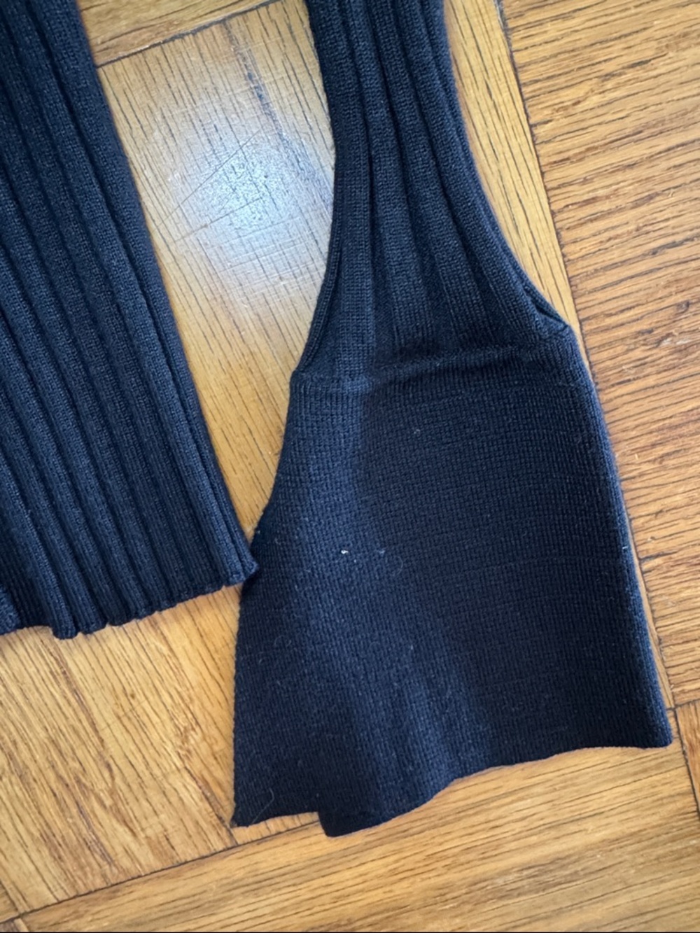 More To Come Brandy Button Front Sweater in Black size XS - Picture 8 of 9